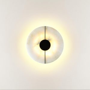 4311/12WL MIDCENT ODL22 219 светлый мрамор/черный металл Настенный светильник IP20 LED 10W 277Лм 3000K NAXOS