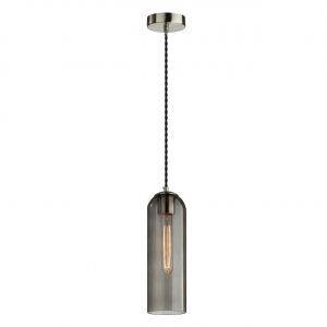 4805/1 PENDANT ODL21 407 никель/дымчатый Подвес E27 1*60W VOSTI