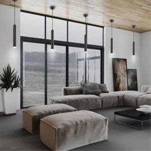 358130 OVER NT19 438 черный Накладной св-к длина провода 1м IP20 LED 3000K 10W 160 - 265V MODO