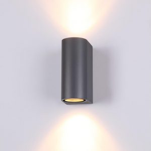 370599 STREET NT19 756 темно-серый Ландшафтный светильник IP54 GU10 2*50W 220V LANDSCAPE
