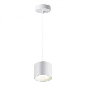 358793 OVER NT21 356 белый Светильник накладной светодиодный, длина провода 2м IP20 LED 15W 4000K 1600Лм 110-265V BIND
