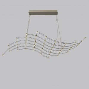 7057/45L HIGHTECH ODL25 289 Подвесной светильник нерж/сталь IP20 LED 3000K 220V WELKIN