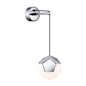 4304/7WL HIGHTECH ODL22 000 хром Настенный светильник IP20 LED 7W 420Лм IP20 4000K BINGO