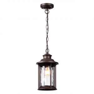4961/1 NATURE ODL22 703 темно-коричневый/стекло Ландшафтный подвес E27 1*60W IP44 MAVRET