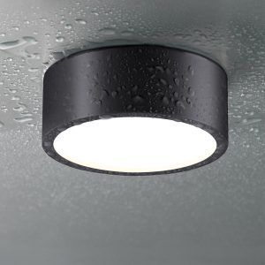 358904 SPOT NT22 588 черный Встраиваемый влагозащищенный светильник IP54 LED 4000K 10W 220V MAY
