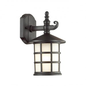 4042/1W NATURE ODL18 717 черный Уличный настенный светильник IP44 E27 60W 220V HOUSE
