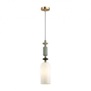 4861/1D CLASSIC ODL_EX22 131 золотой/раноцветн.керамика/стекло Подвес E14 1*40W 4861/1D CANDY