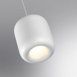 359437 OVER NT24 372 белый Светильник подвесной с механизмом регулировки высоты, провод 2м IP20 LED 10W 220-240V 3000K 650Лм LISSE