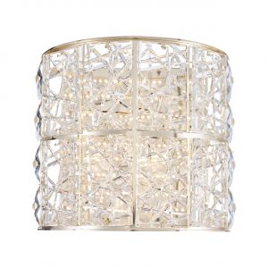 5071/32WL HALL ODL24 595 золото/прозрачный/металл/хрусталь/стекло Бра LED 15W 3700K VERSION