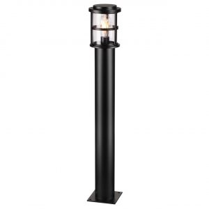 4964/1F NATURE ODL22 715 черный/стекло Ландшафтный светильник на столбе E27 1*60W IP44 MAGUS