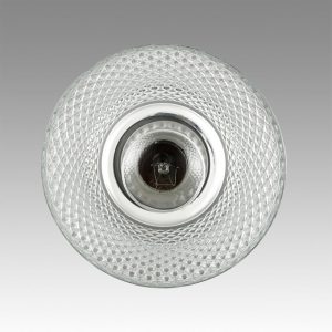 8049/1A SUSPENTIONI LN26 392 хром/прозрачный металл/стекло Подвесной светильник E27 1*60W 220V MANOLA