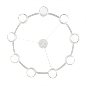 8254/9 COMFI LN26 246 белый металл Светильник подвесной LED GX53 8*7W 220V LUAZANA