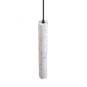 8356/1B SUSPENTIONI LN26 332 черный/белый, металл/цемент Подвес GU10 LED 5W 220V SHAMAREL