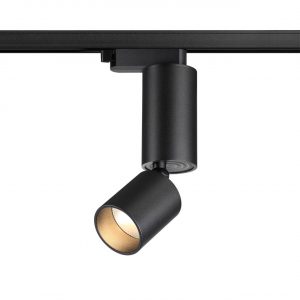359321 PORT NT24 280 черный Светильник трековый однофазный трехжильный IP20 LED 10W 85-265V 3000K 1100Лм TUBO