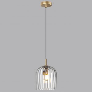 6551/1A SUSPENTIONI LN26 387 матовое золото Подвес E14 1*40W 220V ELLIE