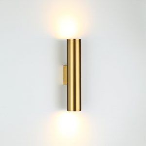 3833/2WA HIGHTECH ODL20 445 золотистый/металл Настенный светильник E27, LED max 7W 220V DARIO