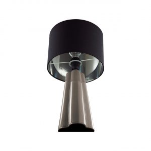 8125/1T COMFI LN26 478 черный/серый, керамика/текстиль Настольная лампа E27 1*60W 220V HINAMI