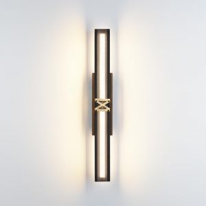 7083/20L L-VISION ODL25 000 Подвесной светильник черный/золото/ металл/акрил IP20 LED 20W 3000K 220V MESH