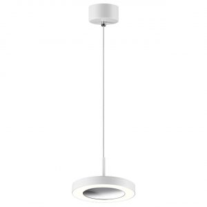 359280 OVER NT23 280 белый Светильник накладной светодиодный IP20 LED 18W 85-265V 1350Лм 3000К MIRROR