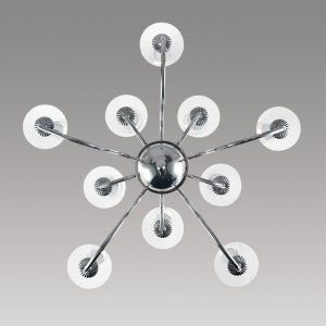 8034/10 CLASSI LN26 082 хром, металл/стекло Люстра подвесная Е14 10*40W 220V INCANTO