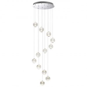 5007/56L L-VISION ODL24 567 хром/металл/акрил Люстра LED 56W 4000K 4711лм CRYSTAL