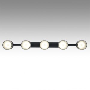 8240/5 COMFI LN26 240 черный, металл/акрил Светильник подвесной LED GX53 5*7W 220V LANIKA