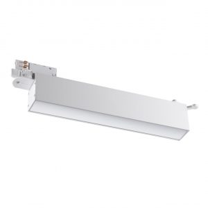 358838 PORT NT22 306 белый Светильник трехфазный трековый светодиодный IP20 LED 4000K 18W 220V ITER