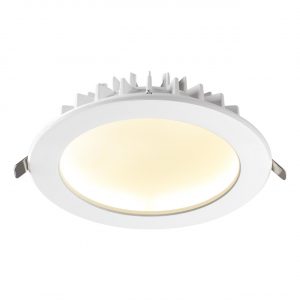 358807 SPOT NT21 556 белый Светильник встраиваемый светодиодный IP20 LED 20W 1600Лм 3000K 100-240V GESSO