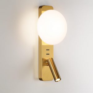 7050/5WL HIGHTECH ODL25 473 металл/металл бронза Настенный светильник IP20 LED 1*5W + 1*3W ALBERGO