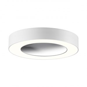 359276 OVER NT23 280 белый Светильник накладной светодиодный IP20 LED 18W 85-265V 1350Лм 3000К MIRROR