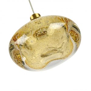 7042/4L L-VISION ODL25 249 Подвесной светильник янтарный/бронзов/металл/стекло IP20 LED 4W 3000K 220V MELA
