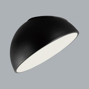 7658/35L MITRA LED SN 549 Светильник пластик/белый/черный LED 35Вт 4000K D300 IP20 PLUTO BLACK