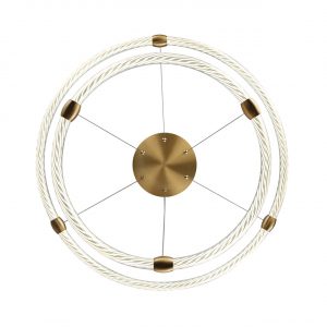 8010/50L LEDIO LN25 000 золото/прозрачный, металл/акрилл Подвесной светильник LED 50W 220V 4000K TWINKLE