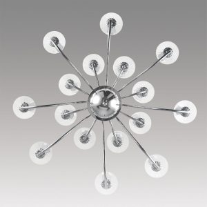 8034/16 CLASSI LN26 082 хром, металл/стекло Люстра подвесная Е14 16*40W 220V INCANTO