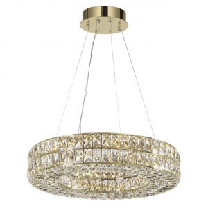 4926/52L L-VISION ODL24 581 золото/металл/хрусталь Люстра LED 52W 4000K 2971Лм PANTA