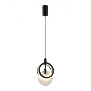5422/17L HIGHTECH ODL_EX25 083 черный/металл/алебастр Подвес LED 17W 3000K 986Лм MERCURY