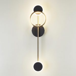 4321/16WL MIDCENT ODL22 453 металл/черный с бронзой Настенный светильник IP20 LED 16W 555Лм 3000K DENZEL