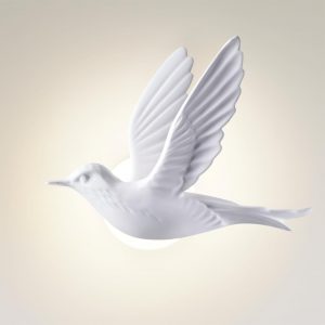 4341/3WLA HIGHTECH ODL22 429 белый гипс Настенный светильник (ЛЕВ.) IP20 LED 3W 122Лм 3000K COLOMBELLA