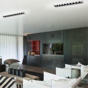 357622 SPOT NT18 551 белый/черный Встраиваемый светильник IP20 LED 3000K 20W 160-265V ANTEY