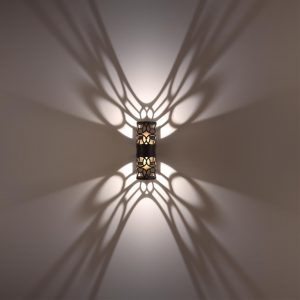 359537 STREET NT25 640 черный Светильник ландшафтный настенный IP65 LED 2*5W 3000К 100-240V NETZ
