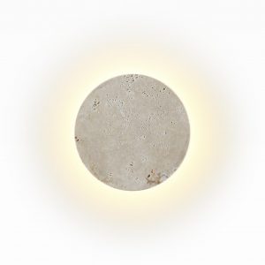6625/5WL HIGHTECH ODL24 177 Настенный светильник бежевый/металл/камень (травертин) IP20 LED 6W 3000K 220V TRAVERTINO