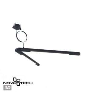 359386 KONST NT24 049 черный База встраиваемая для ввода питания с гибким угловым соединителем «L» и проводом-подвесом (длина провода – 2м) IP20 48V G