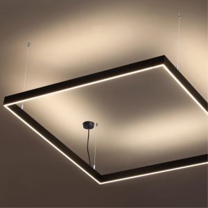 358160 OVER NT19 408 черный Подвесной светильник IP20 LED 4000K 40W 220-240V ITER