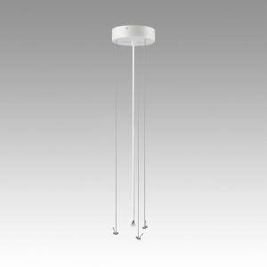7755 (7757)/L SN 539 Подвесное крепление для светильника QUASAR LED металл/белый 1,5м QUASAR