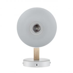 8095/1W MODERNI LN26 340 белый/белый металл, дерево/металл Бра Е27 1*60W 220V COLANGE