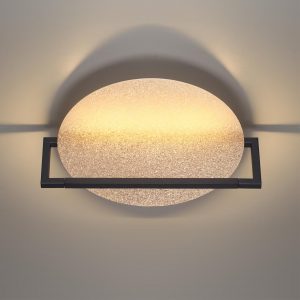 7016/15WL HIGHTECH ODL25 295 золотой ice crack/металл/акрил Настенно-потолочный светильник IP20 LED поворотный 360° 1*15W LUNAR