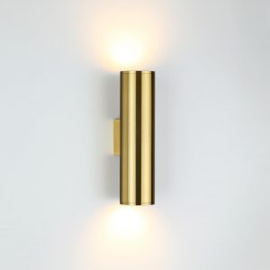 3833/2WB HIGHTECH ODL20 445 золотистый/металл Настенный светильник E27, LED max 7W 220V DARIO