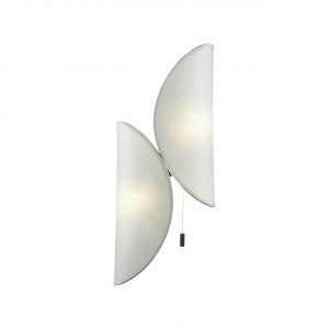 7067/2W L-VISION ODL26 191 Настенный светильник черный/белый/шелк/металл IP20 LED G9 5W 220-240V SILK
