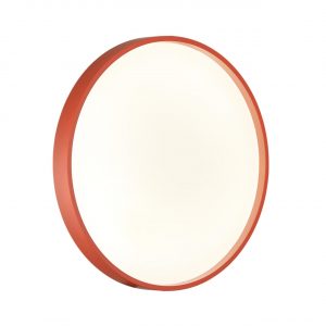 7744/CL COLOR SN 127 Светильник светодиодный потолочный пластик/белый/красный LED 30Вт 4000К D330 IP43 MAVIC