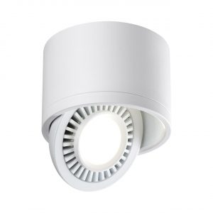 358811 OVER NT21 432 белый Светильник накладной светодиодный IP20 LED 9W 770Лм 4000K 220V GESSO